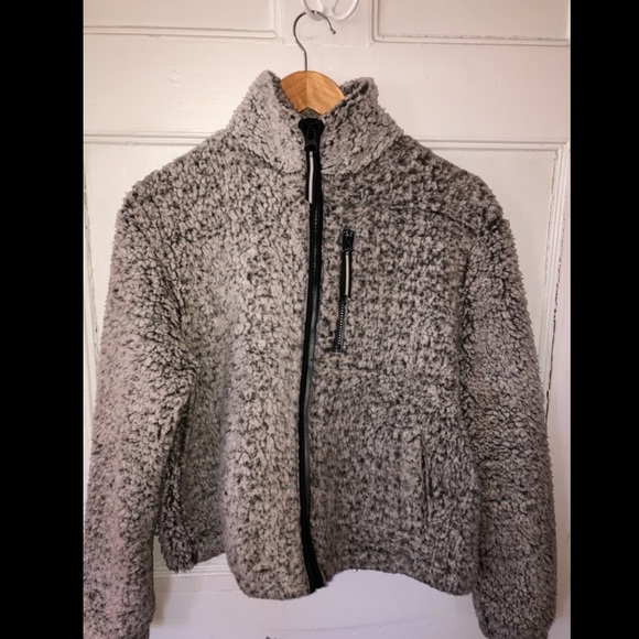 Garage Jackets & Blazers - Garage Puffy Grey Coat